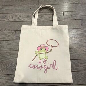 Cowgirl Tote Bag - Cream